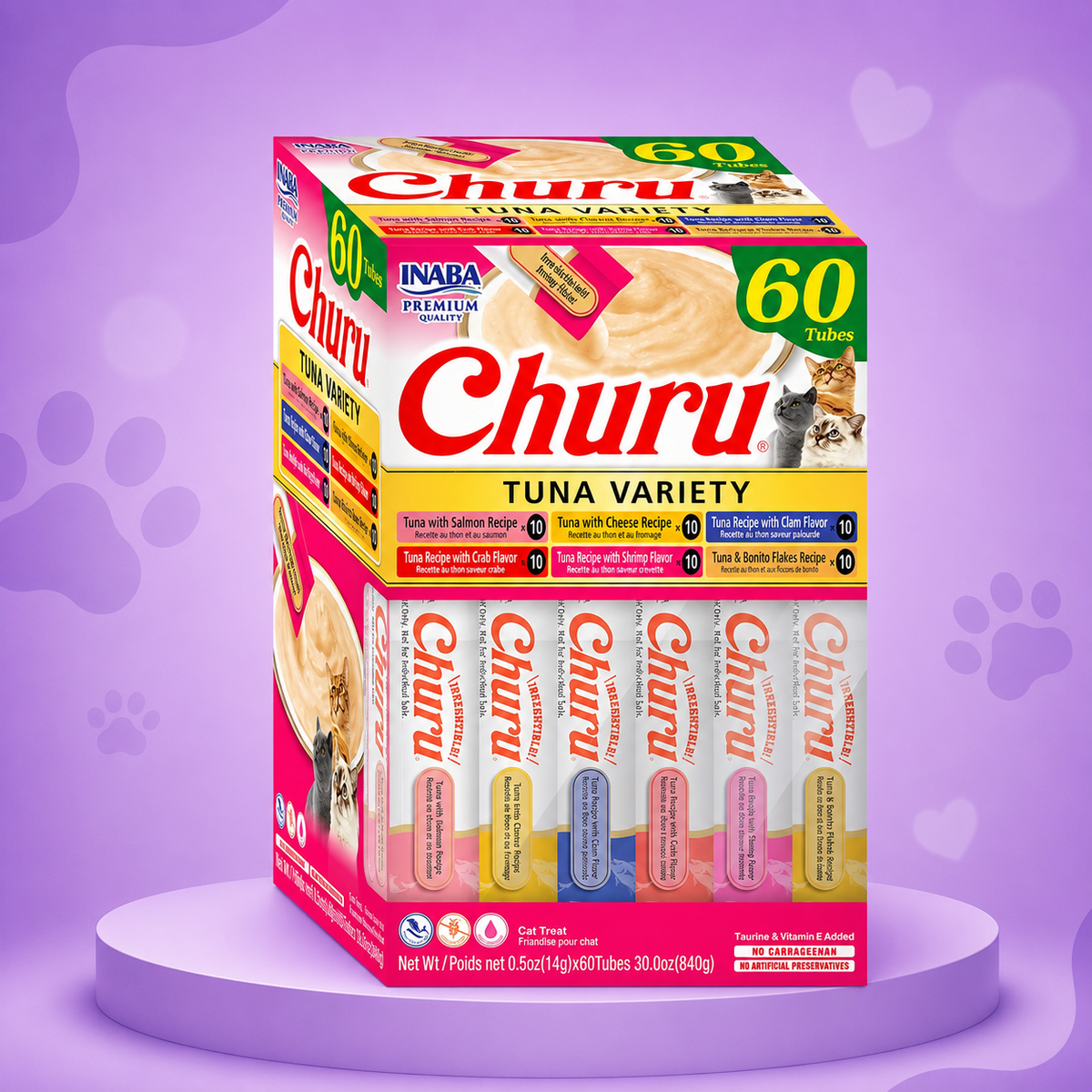 Inaba Churu Atún Variedades 60 unidades